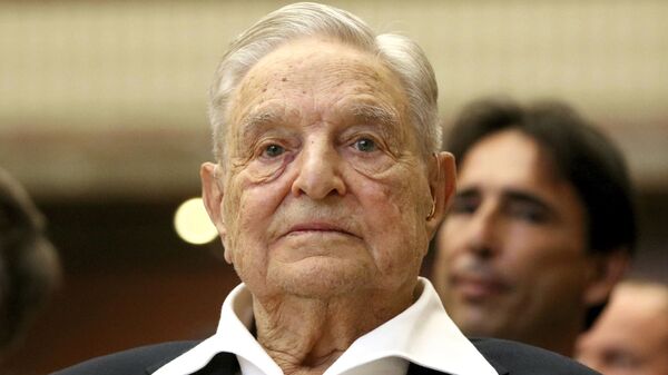 George Soros, inversor húngaro-estadounidense - Sputnik Mundo