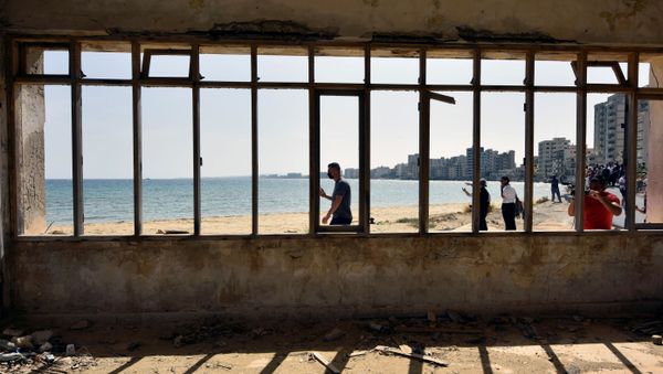 El área de Varosha de la ciudad de Famagusta, Chipre El área de Varosha de la ciudad de Famagusta, Chipre - Sputnik Mundo