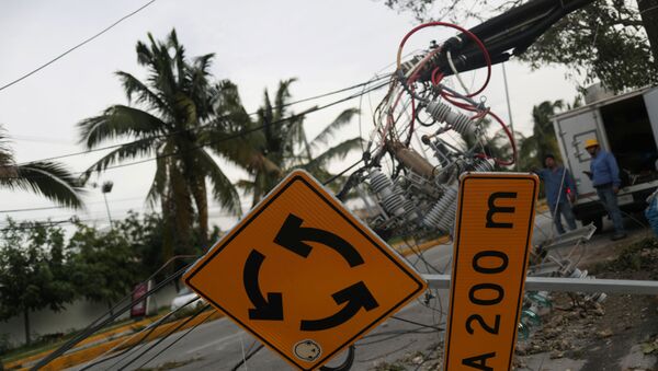 Consecuencias del Huracán Delta Consecuencias del Huracán Delta - Sputnik Mundo