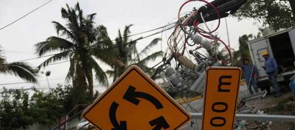 Consecuencias del Huracán Delta - Sputnik Mundo