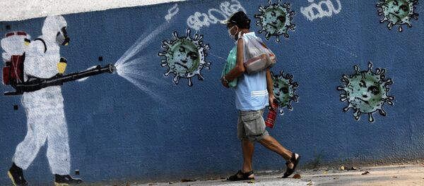 Coronavirus en Brasil (imagen referencial) - Sputnik Mundo