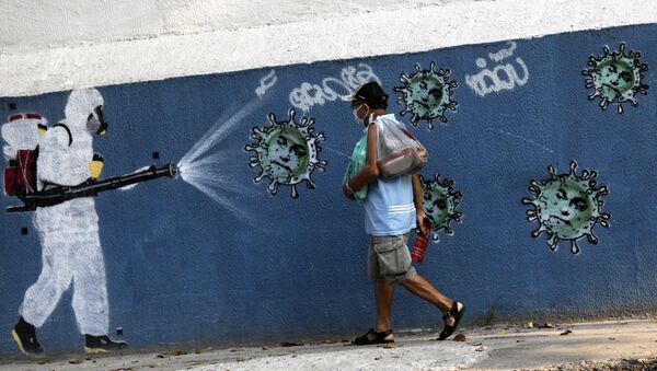 Coronavirus en Brasil (imagen referencial) - Sputnik Mundo