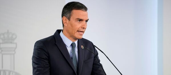 Pedro Sánchez, presidente del Gobierno español - Sputnik Mundo