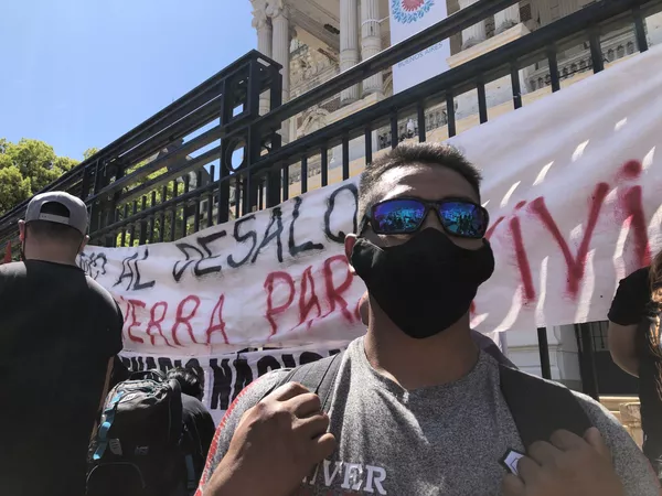 Sube la presión popular para que el Gobierno de Argentina conceda tierras a miles Sube la presión popular para que el Gobierno de Argentina conceda tierras a miles - Sputnik Mundo