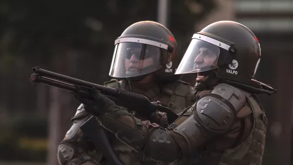 Carabinero con escopeta - Sputnik Mundo