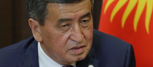 Sooronbái Zheenbékov, el presidente de Kirguistán - Sputnik Mundo