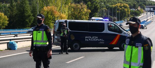 Controles policiales en las carreteras de España - Sputnik Mundo