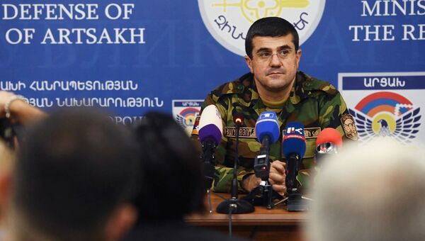 El presidente de la autoproclamada república de Nagorno Karabaj, Araik Arutiunián - Sputnik Mundo