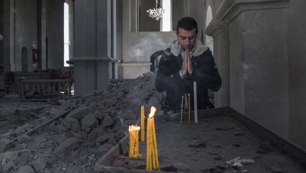 Situación en Nagorno Karabaj - Sputnik Mundo