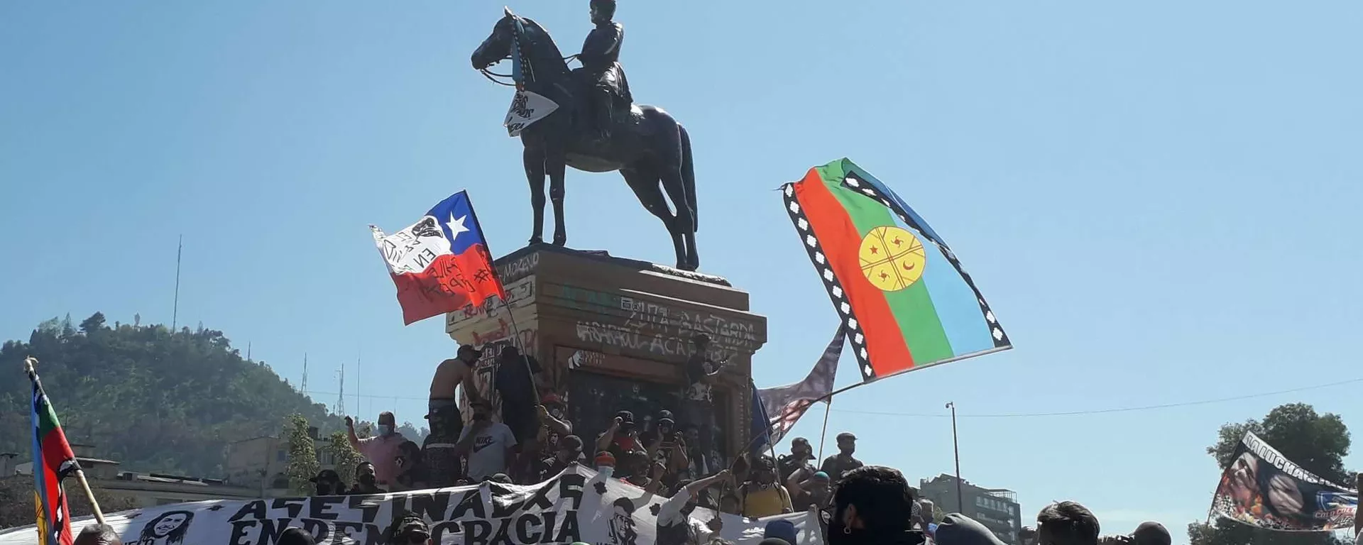 Marcha por la lucha mapuche y el 12 de octubre en Chile Marcha por la lucha mapuche y el 12 de octubre en Chile - Sputnik Mundo, 1920, 19.07.2022