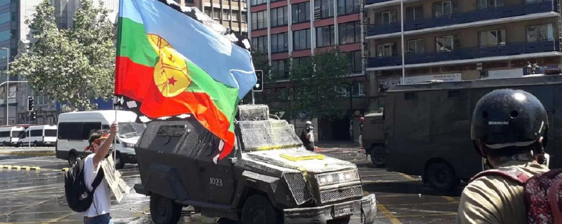 Marcha por la lucha mapuche y el 12 de octubre en Chile Marcha por la lucha mapuche y el 12 de octubre en Chile - Sputnik Mundo, 1920, 07.08.2022