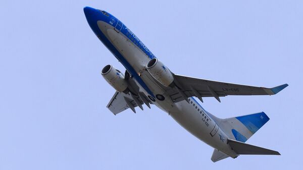 Un avión de Aerolíneas Argentinas  - Sputnik Mundo