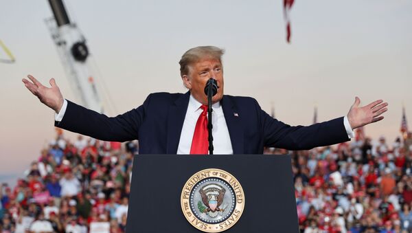 El presidente de EEUU, Donald Trump - Sputnik Mundo