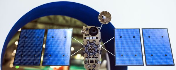 Maqueta del satélite ruso Glonass-K - Sputnik Mundo
