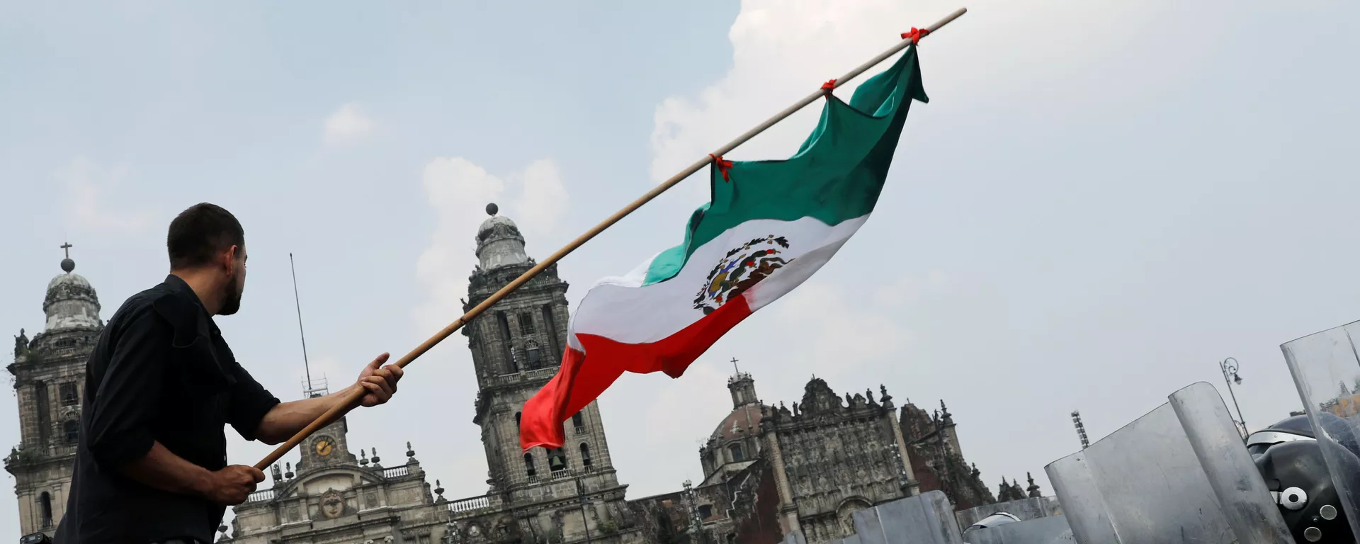 Protesta contra el presidente de México, Andrés Manuel López Obrador Protesta contra el presidente de México, Andrés Manuel López Obrador - Sputnik Mundo, 1920, 13.10.2020