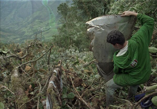 Las 17 tragedias aéreas más impactantes de América Latina | Fotos - Sputnik Mundo