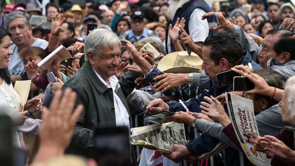 Andrés Manuel López Obrador, presidente de México - Sputnik Mundo