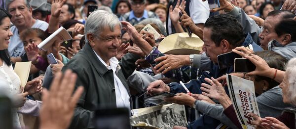 Andrés Manuel López Obrador, presidente de México - Sputnik Mundo