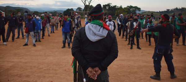 La minga (protesta) indígena en Colombia - Sputnik Mundo