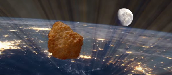 Lanzamiento del primer 'nugget-cosmonauta' al espacio - Sputnik Mundo