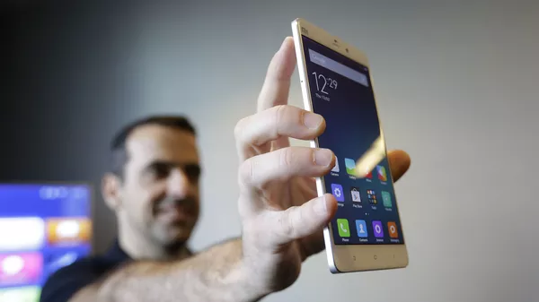 Un teléfono de Xiaomi, referencial