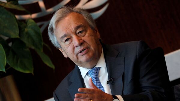 António Guterres, secretario general de la ONU - Sputnik Mundo