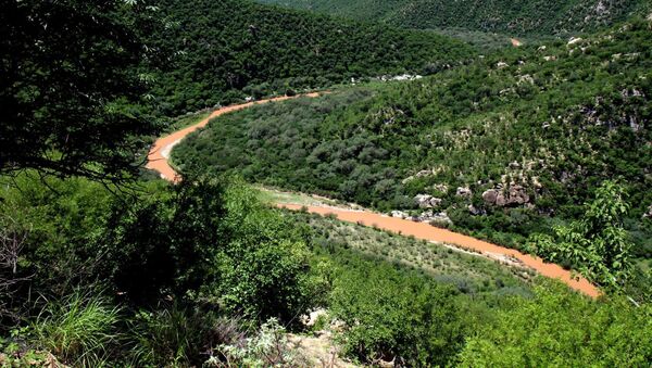 El río Sonora, contaminado por el derrame tóxico de la mina Buenavista del Cobre (archivo) - Sputnik Mundo