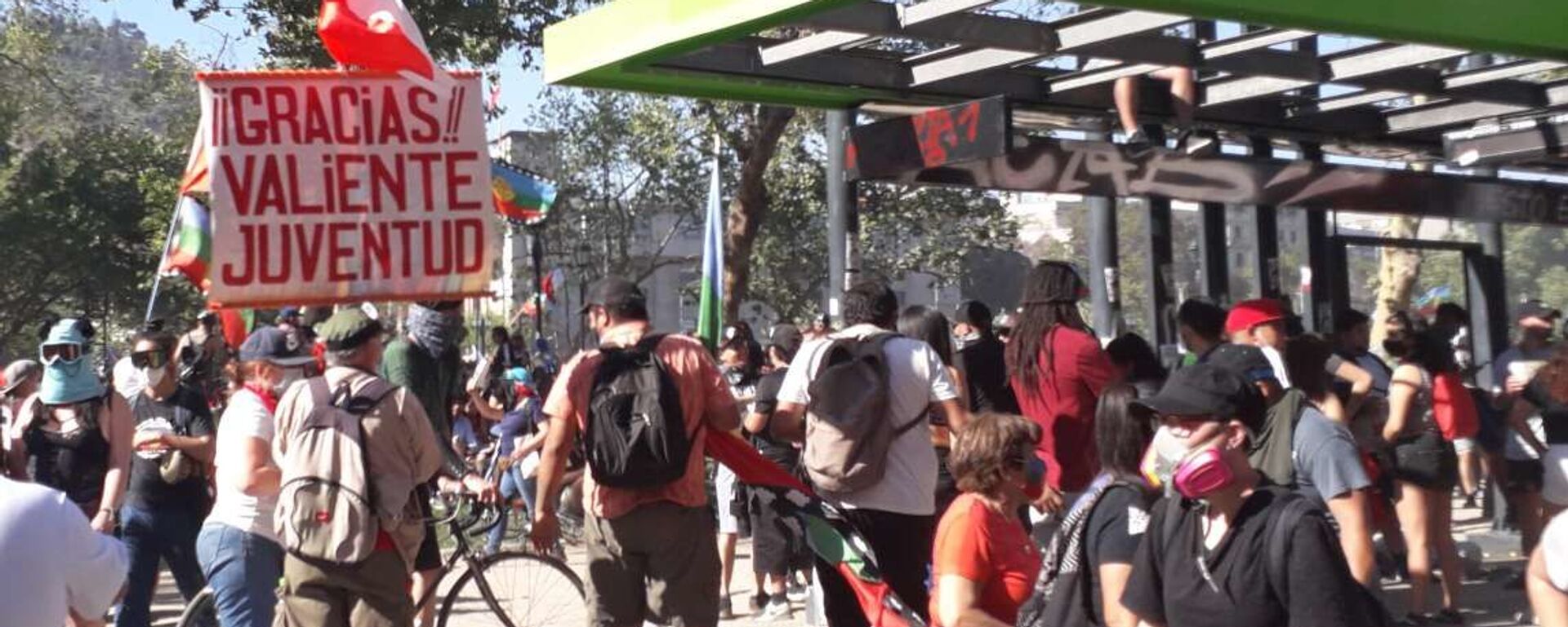 La juventud fue recordada como protagonista del estallido social en Chile - Sputnik Mundo, 1920, 25.01.2022