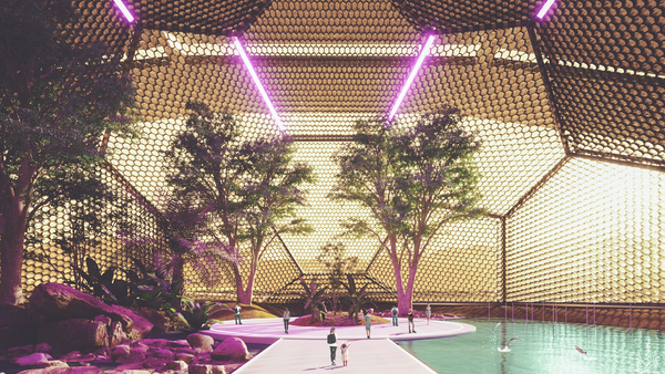 Recreación de la ciudad de Marte en el proyecto SONet - Sputnik Mundo