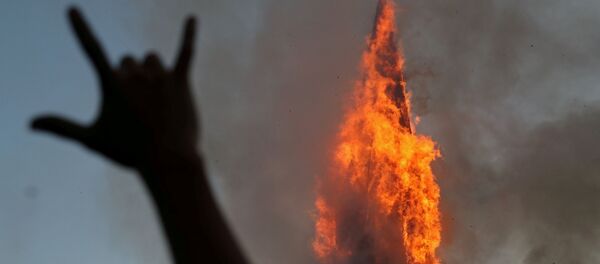 Protestas en Chile - Sputnik Mundo