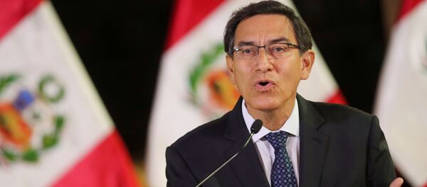 Martín Vizcarra, presidente de Perú - Sputnik Mundo