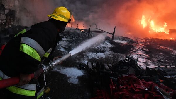 Así siguen sufriendo en Nagorno Karabaj después del alto el fuego

 - Sputnik Mundo