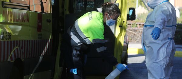 Coronavirus en Madrid, España Coronavirus en Madrid, España - Sputnik Mundo