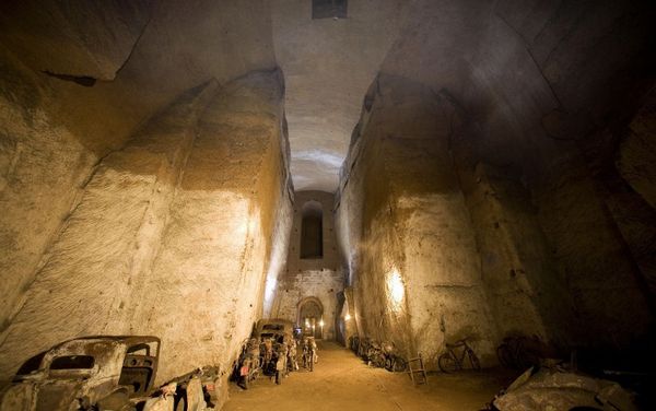 Galleria Borbonica, Nápoles, Italia Galleria Borbonica, Nápoles, Italia - Sputnik Mundo