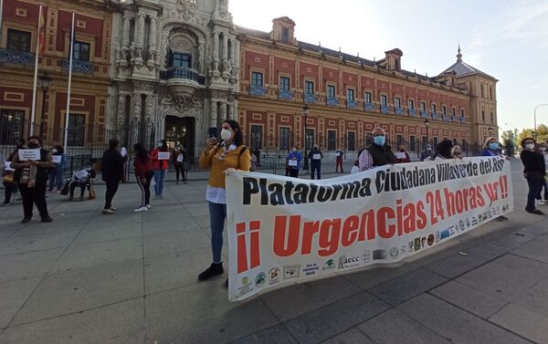 Plataforma de Villaverde ante el Gobierno andaluz - Sputnik Mundo