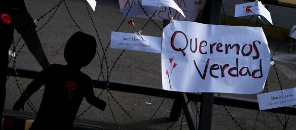 Protestas contra Impunidad por matanza de El Mozote - Sputnik Mundo