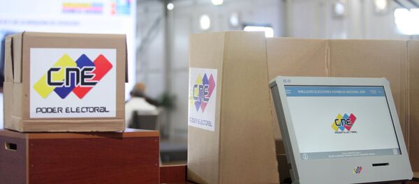 Simulacro electoral en Venezuela - Sputnik Mundo