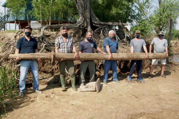 Encuentran buque naufragado hace casi 100 años en el fondo del Río Paraná | Fotos - Sputnik Mundo