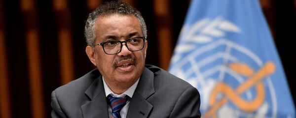 El director general de la Organización Mundial de la Salud (OMS), Tedros Adhanom Ghebreyesus - Sputnik Mundo