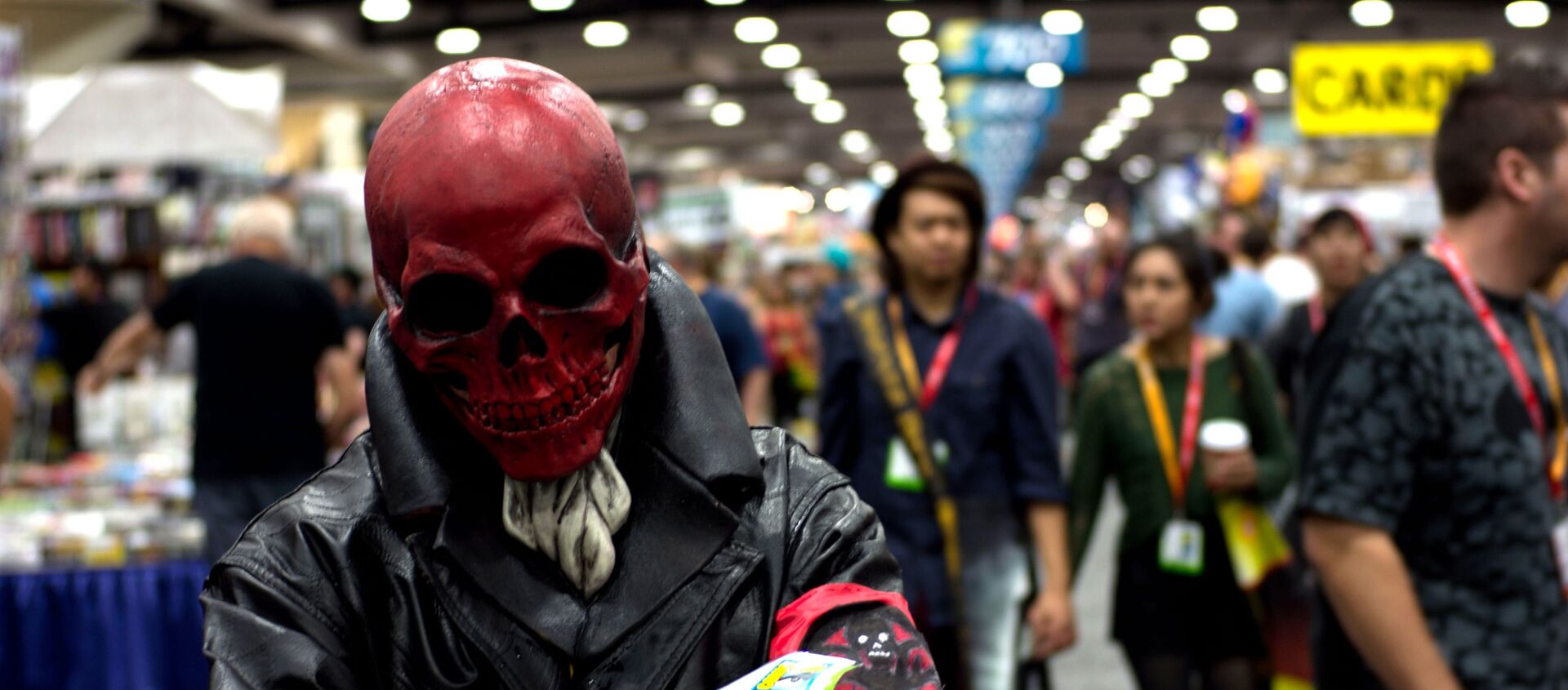 Persona disfrazada de Red Skull Persona disfrazada de Red Skull - Sputnik Mundo, 1920, 22.10.2020