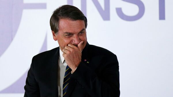 Jair Bolsonaro, presidente de Brasil - Sputnik Mundo