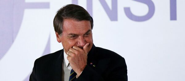 Jair Bolsonaro, presidente de Brasil - Sputnik Mundo