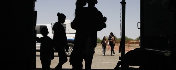 Niños migrantes de América Central (imagen referencial) - Sputnik Mundo