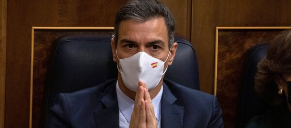 Presidente del Gobierno de España, Pedro Sánchez Presidente del Gobierno de España, Pedro Sánchez - Sputnik Mundo