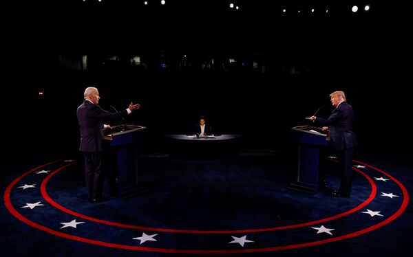Trump vs. Biden: los momentos más destacados del último debate presidencial en EEUU - Sputnik Mundo