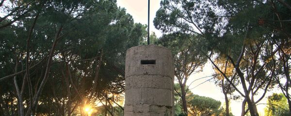 Un fortín de la Guerra Civil en el Parque del Oeste en Madrid - Sputnik Mundo