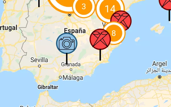 Una imagen de la aplicación 'Vestigios de la Guerra' Una imagen de la aplicación 'Vestigios de la Guerra' - Sputnik Mundo