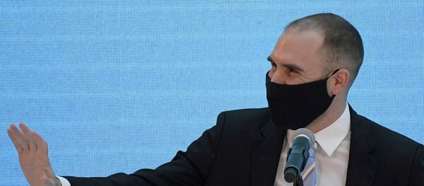 Martín Guzmán, ministro de Economía de Argentina - Sputnik Mundo