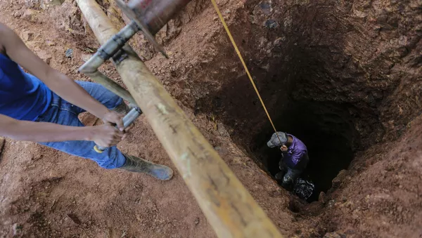 Mina de oro en Nicaragua - Sputnik Mundo