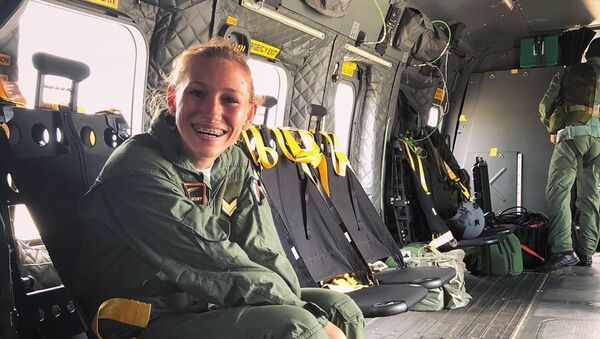 ​Giulia Schiff, piloto militar - Sputnik Mundo